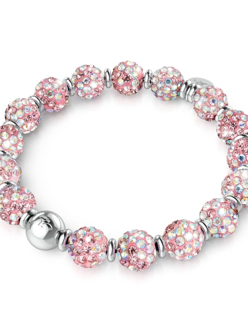 NOGU Strawberry Confetti Deluxe Crystal Kikiballa Bracelet